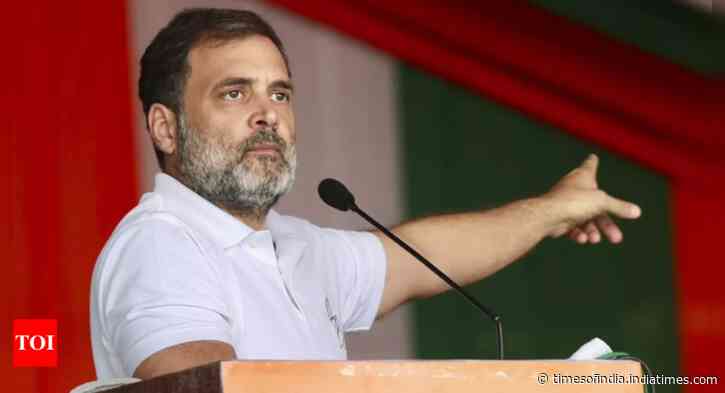 Politics of hate, violence, anger behind crashing economy: Rahul Gandhi