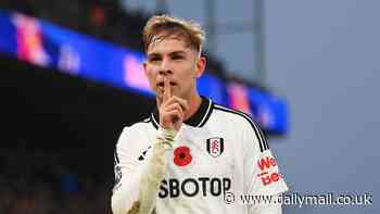 Crystal Palace 0-2 Fulham: Emile Smith Rowe and Harry Wilson strike either side of Daichi Kamada red card as Cottagers move up to sixth