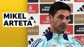 'We don't need a reset' - Arteta on Arsenal