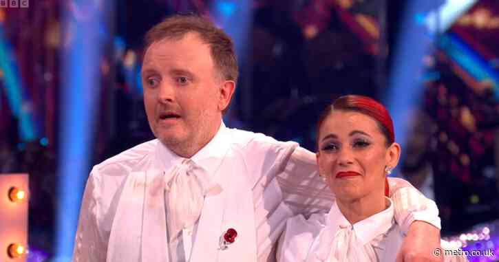 Chris McCausland reflects on sight loss as he performs emotional Strictly first