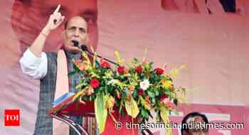 Congress misleading people by promising caste census: Rajnath Singh