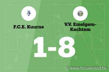 VV Emelgem-Kachtem overklast FCE Kuurne