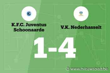 VK Nederhasselt zet ongeslagen reeks voort tegen Juventus Schoonaarde B