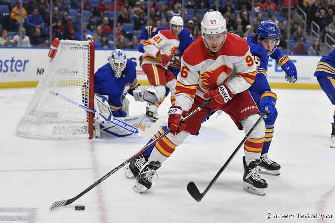 Peterka scores lone shootout goal in the Buffalo Sabres’ 3-2 win over the Calgary Flames