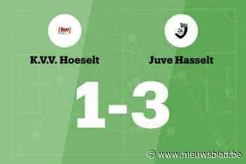 Juve Hasselt maakt tegen Hoeselt einde aan reeks zonder zege