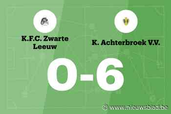 Achterbroek zet reeks overwinningen verder