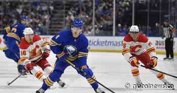 Lone shootout goal leads Buffalo Sabres to 3-2 win over Calgary Flames