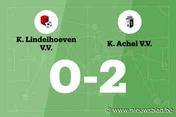 Achel VV B wint ook van Lindelhoeven B