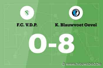 Blauwvoet Oevel heeft geen medelijden met F.C. V.D.P.