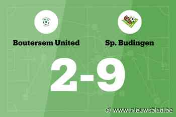 Budingen overklast Boutersem United B