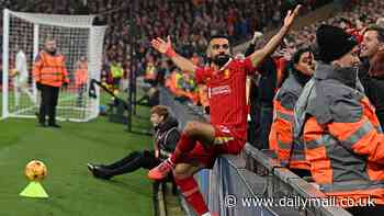 Liverpool vs Aston Villa - Premier League: Live score as Mohamed Salah finds the net after  Darwin Nunez's opener for Arne Slot's side