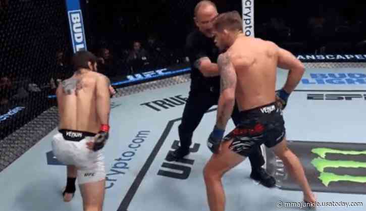 UFC Fight Night 247 video: Charles Radtke rocks Matthew Semelsberger for 51-second TKO