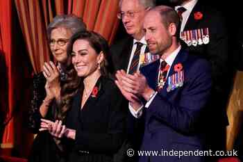 Princess of Wales joins King for Remembrance event