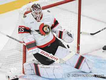 OUT OF THE B'S ZONE: Ottawa Senators goalie Linus Ullmark putting his NHL past behind him