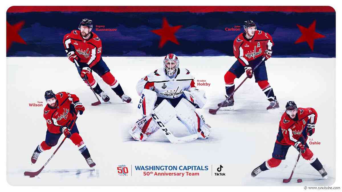 Capitals 50th Anniversary Team