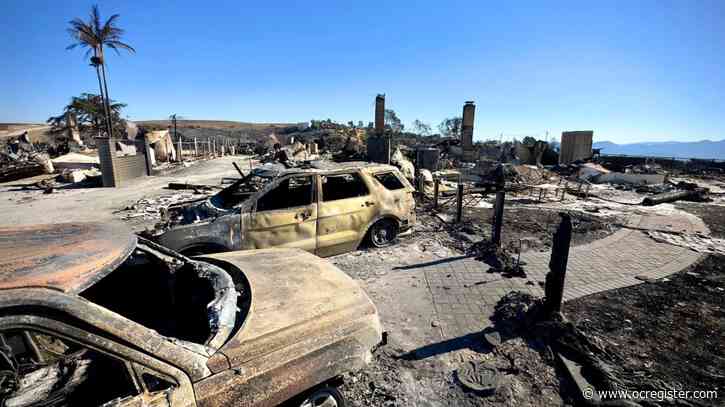 Slower winds aid crews battling destructive Mountain fire in Camarillo