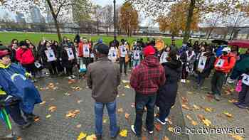 Community gathers for 'search party' to support family of missing Surrey teen