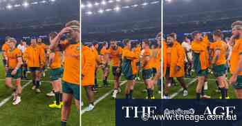 Wallaby's savage jab at England great