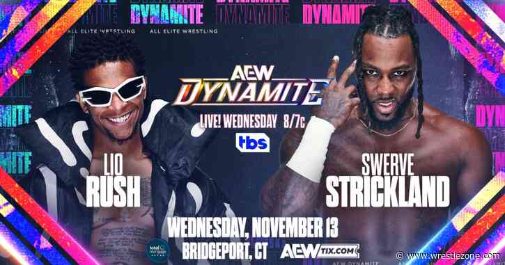 Lio Rush Challenges Swerve Strickland To Match On 11/13 AEW Dynamite