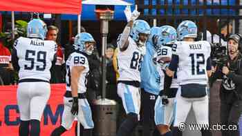 Argos get revenge on Als to reach Grey Cup game, but lose QB Kelly to injury