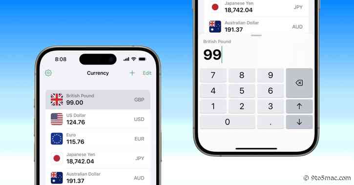 Indie App Spotlight: ‘Currency’ is an ad-free and offline app to convert currencies