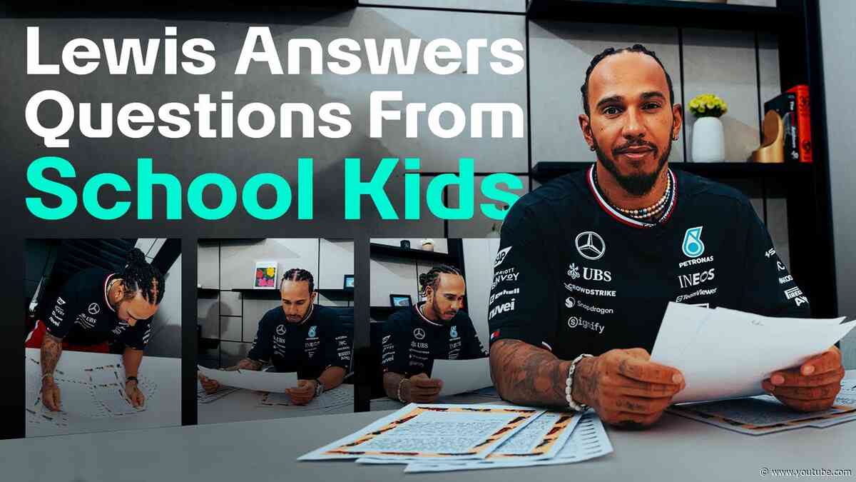 Lewis Answers Questions from School Kids