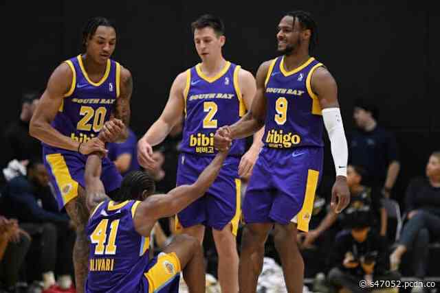 Recap: Bronny James Makes G League Debut In South Bay Lakers Season Opening Win