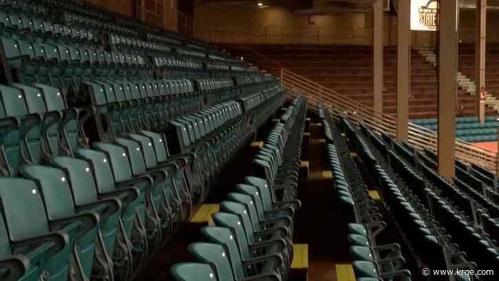 Tingley Coliseum undergoing seat upgrade soon