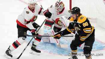 Linus Ullmark wins in his return to Boston as the Senators top the Bruins in OT