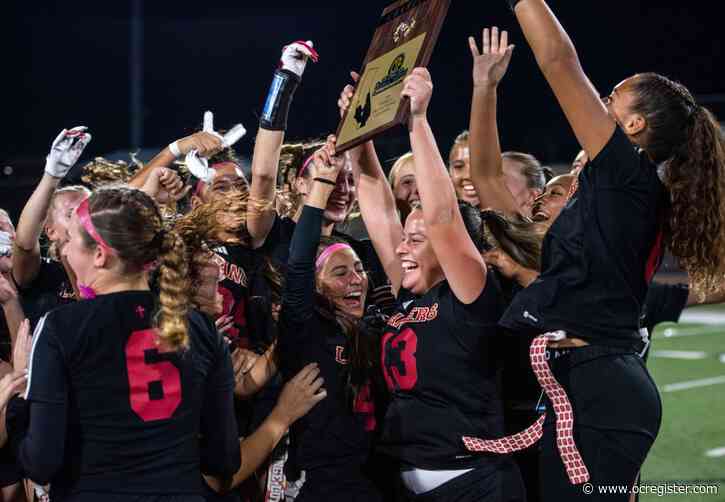 Orange Lutheran girls flag football edges Newport Harbor in CIF-SS Division 1 final