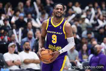 Bronny James makes his G League debut with LeBron and Anthony Davis watching