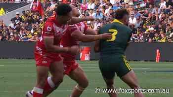 Tonga’s ‘big blow’ as gun centre suffers match-ending injury: Casualty Ward