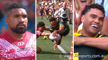 Kangaroos hang on to win Pacific Champs final after gutsy performance from Tonga