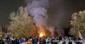 Thousands flock to York's largest bonfire night in aid of a good cause