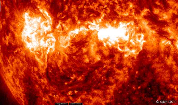 Zon stoot wederom een bizar krachtige zonnevlam uit (en daar zijn beelden van)