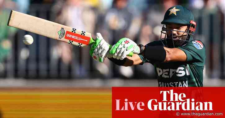 Pakistan beat Australia by eight wickets in third men’s ODI to win series – as it happened