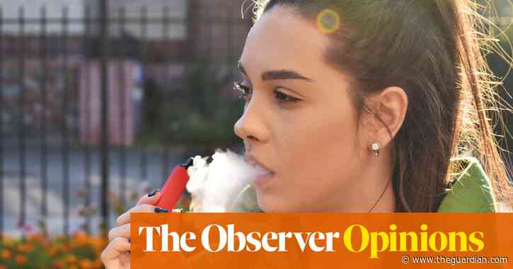 In the moral panic over vaping, we risk forgetting that cigarettes kill | Martha Gill