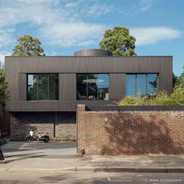 Jason Good Architecture tops London home with patinated copper "top hat"