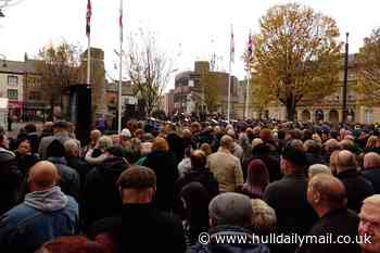 Hull Remembrance Day in pictures as hundreds gather to pay respects to our armed forces