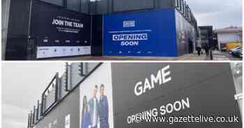 Signs go up at Sports Direct's new Teesside Park home and it's 'opening soon'