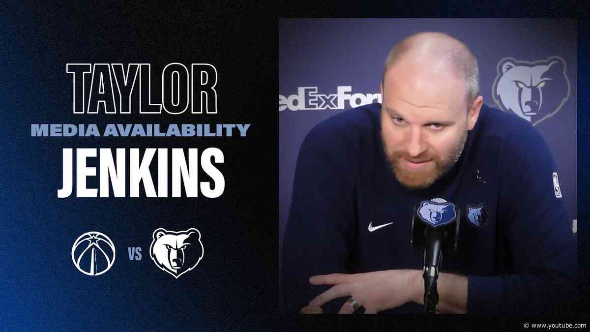 Taylor Jenkins Press Conference | Grizzlies vs. Wizards