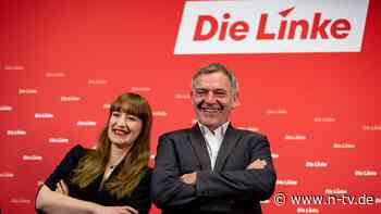 Ziel: Vor "asozialer FDP" landen: Linke nominiert Spitzenduo Jan van Aken und Heidi Reichinnek