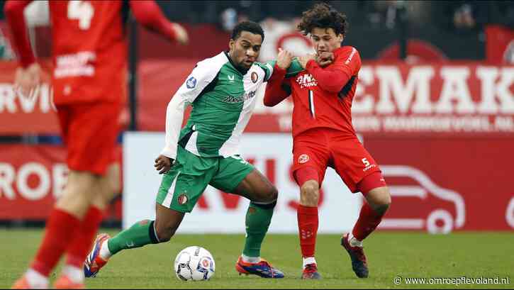 Almere - Almere City verliest thuis ruim van Feyenoord: 1-4