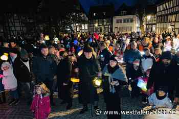 Laternenumzug mit 300 Besuchern