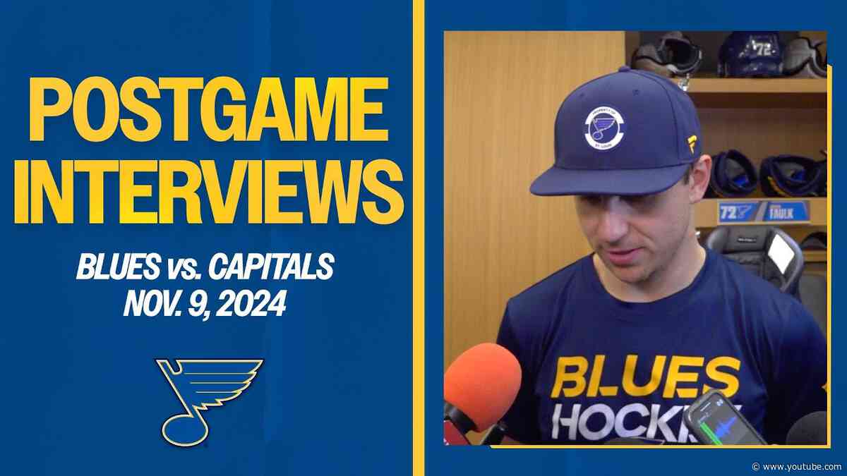 Nov. 9: Postgame Interviews