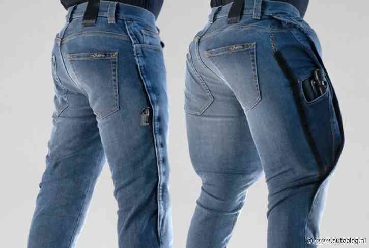 In deze airbag jeans ziet je achtersteven er dik uit