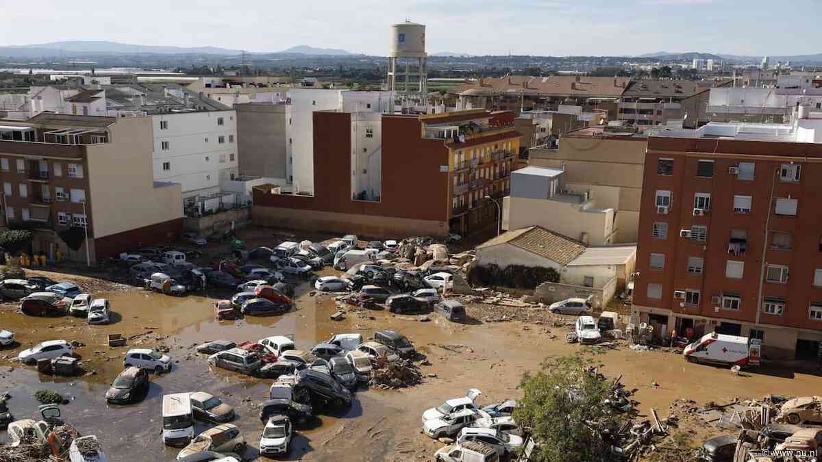 Door overstroming getroffen Valencia moet weer rekening houden met veel regen