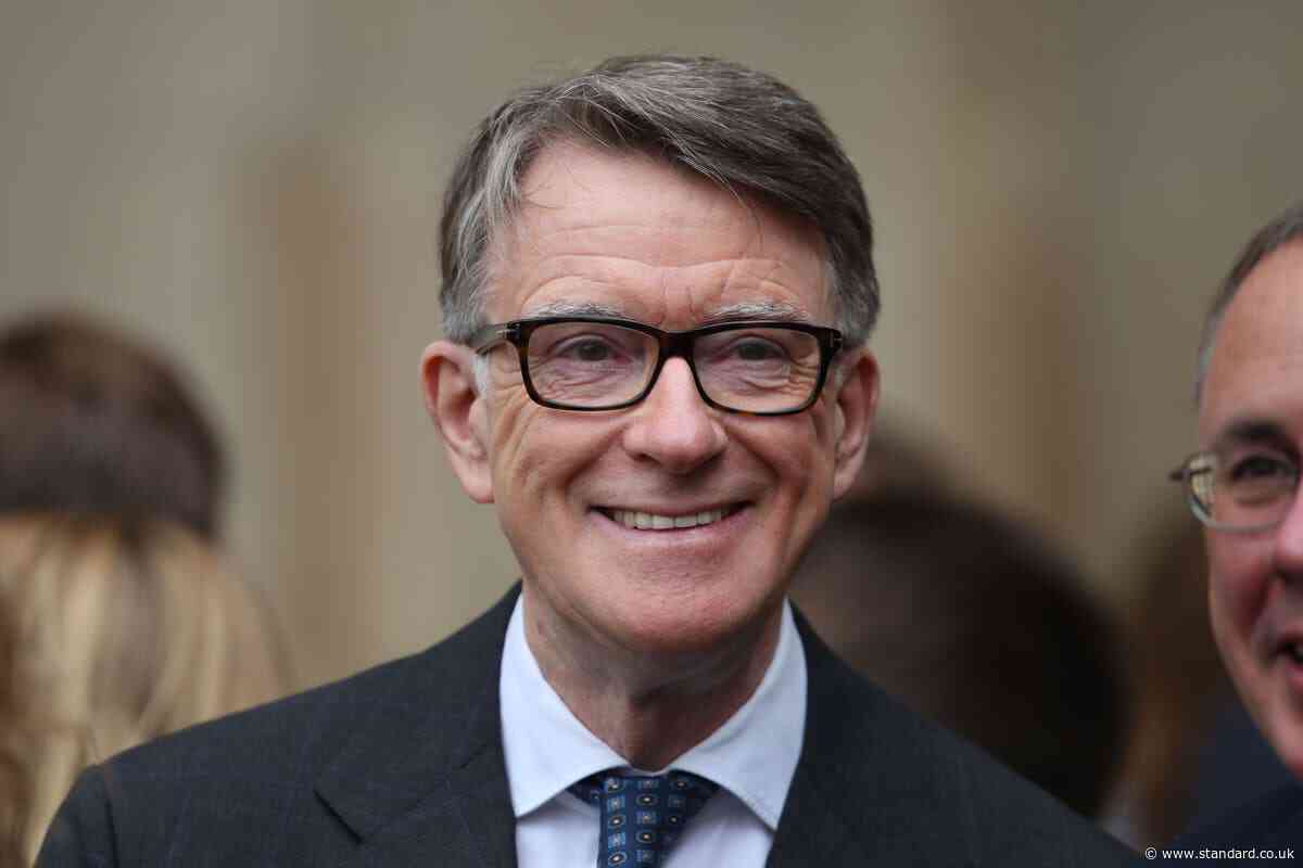 ‘Nobody has spoken to me’ about US ambassador job, says Mandelson