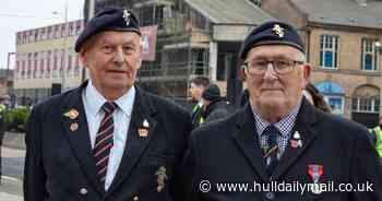 Remembrance Day in Hull as hundreds gather to honour war dead