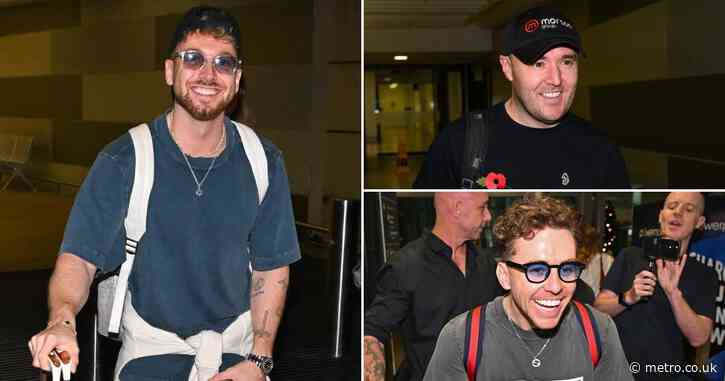 First I’m A Celebrity stars land in Australia after flight chaos days before launch